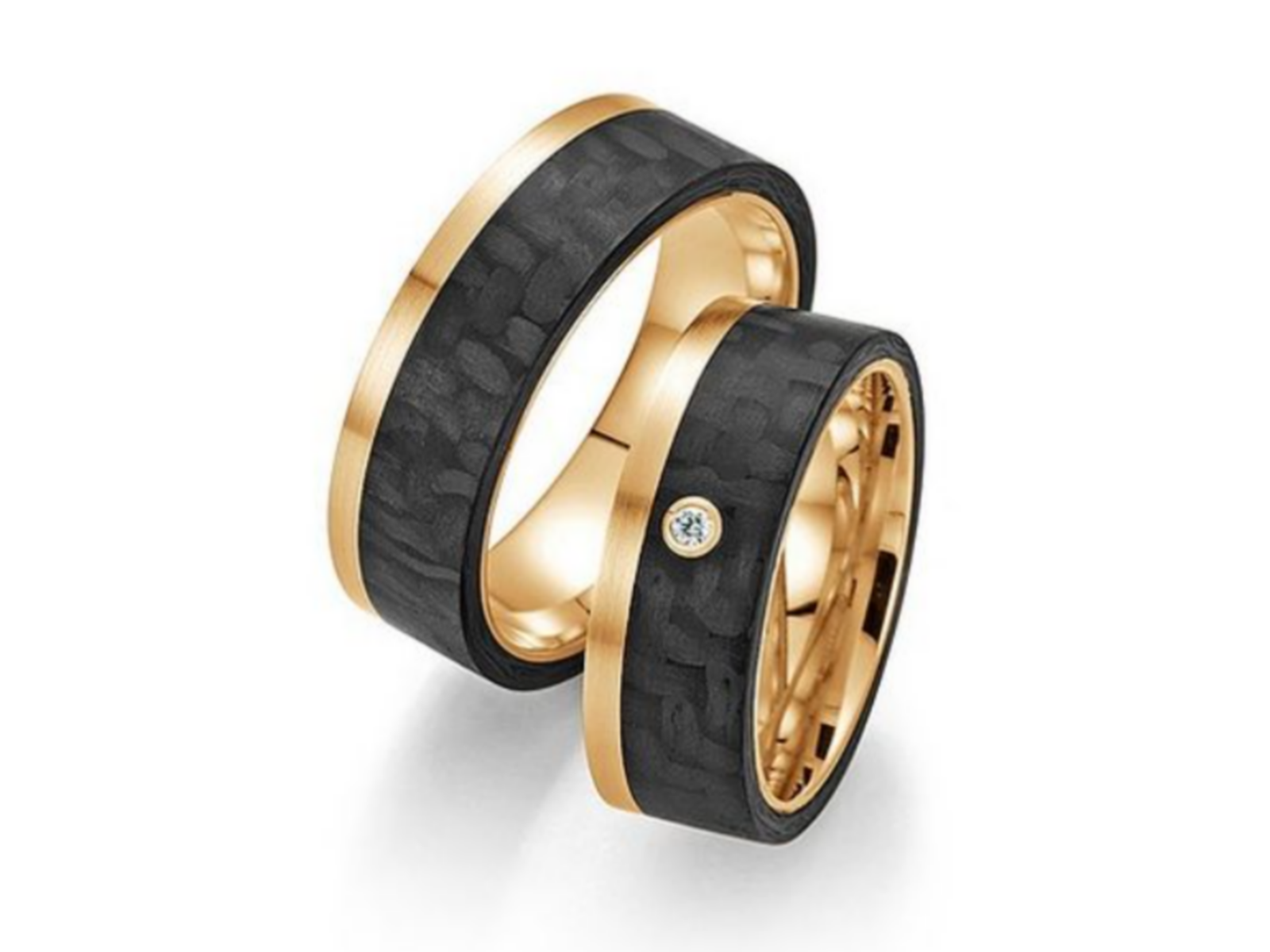 Vigselring Statement Carbone – Exklusiv Ring i 18K Guld Vigselring Statement Carbone – Exklusiv Ring i 18K Guld
