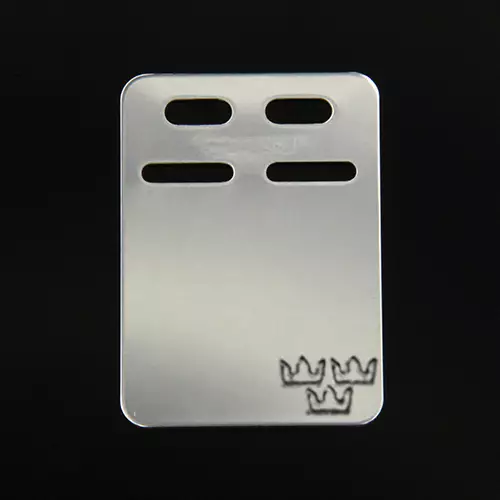 ID-Bricka 19*27 Silver