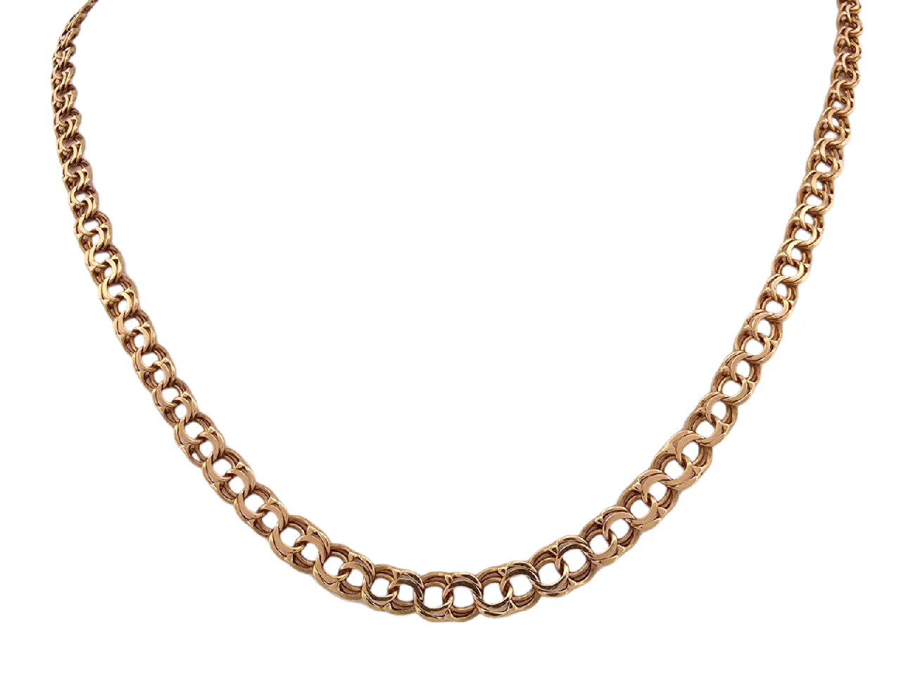 18k Bismarck halsband 11 gram 47cm