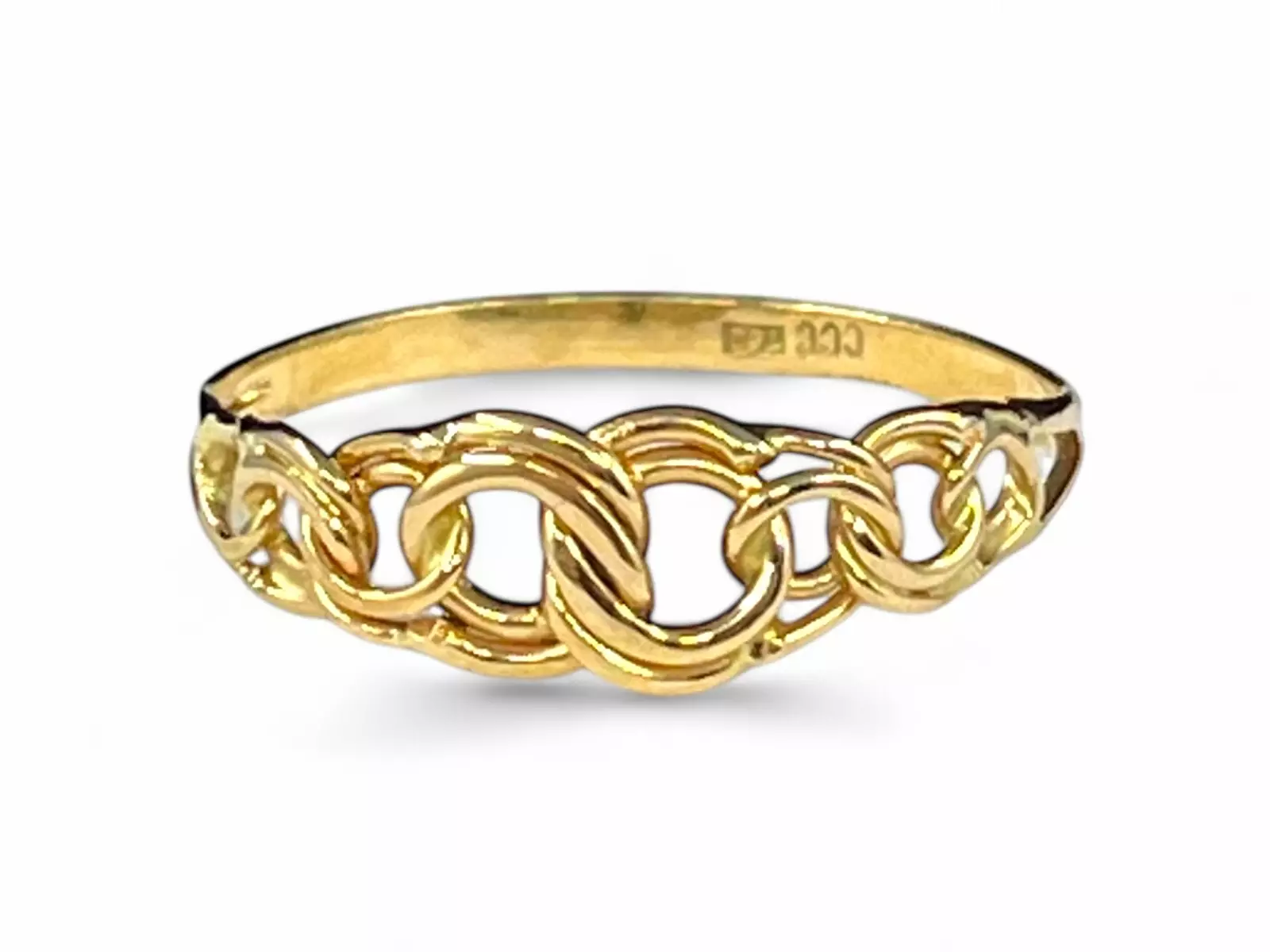 18k Bismarck ring 1.2g