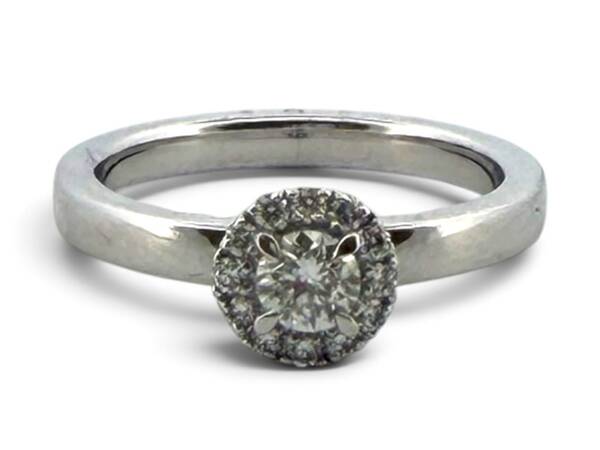 18K Diamantring 0.35 Carat